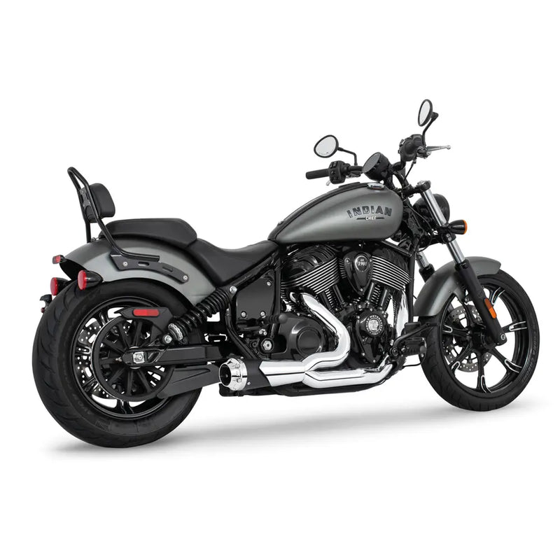 Freedom Performance Shorty American Outlaw 2-into-1 Exhaust for Indian