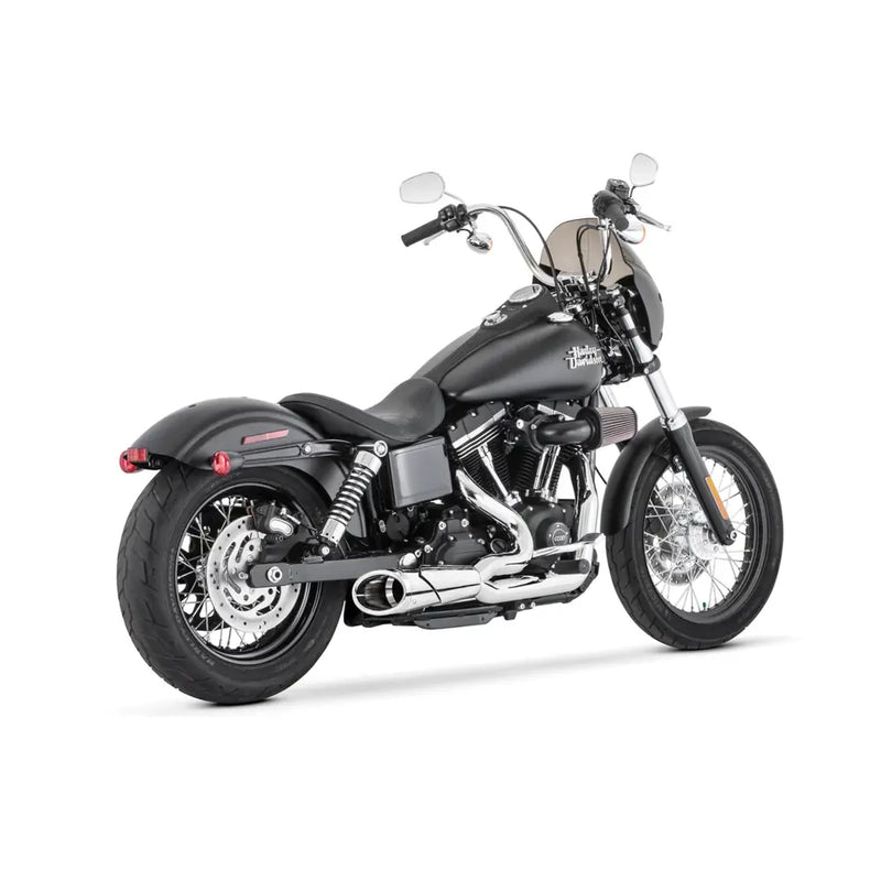 Freedom Performance Shorty Combat 2-into-1 Exhaust for Harley