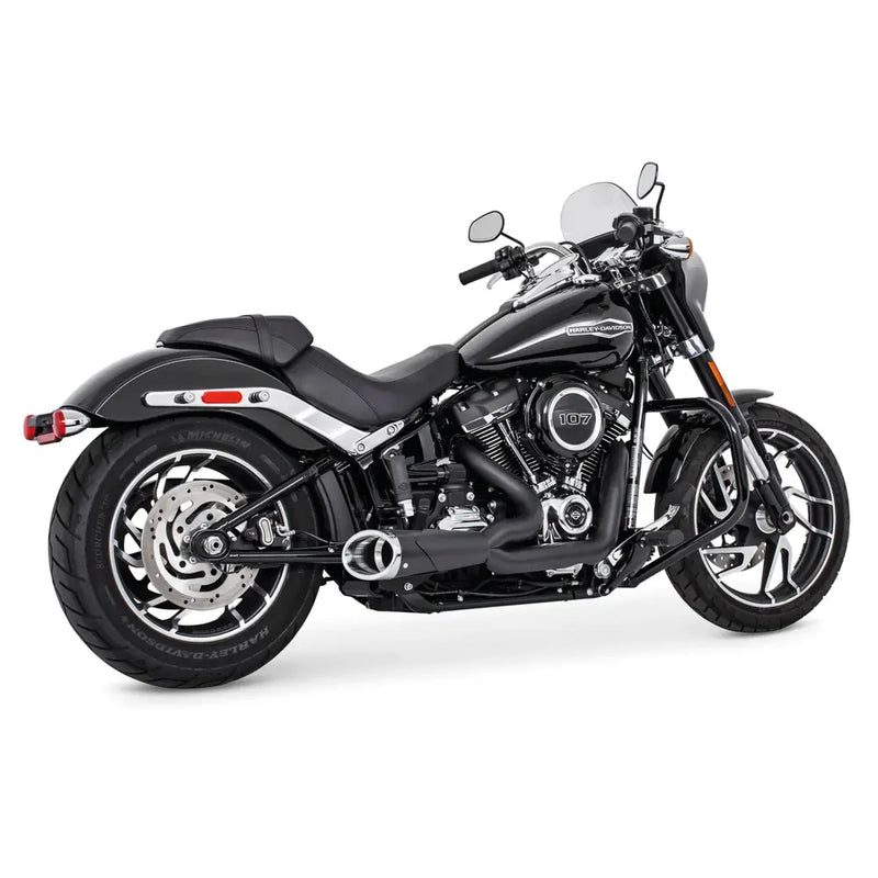 Freedom Performance Shorty Combat 2-into-1 Exhaust for Harley