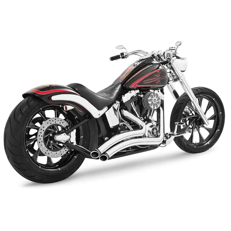 Freedom Performance Sharp Curve Radius Slash Cut Exhaust for Harley