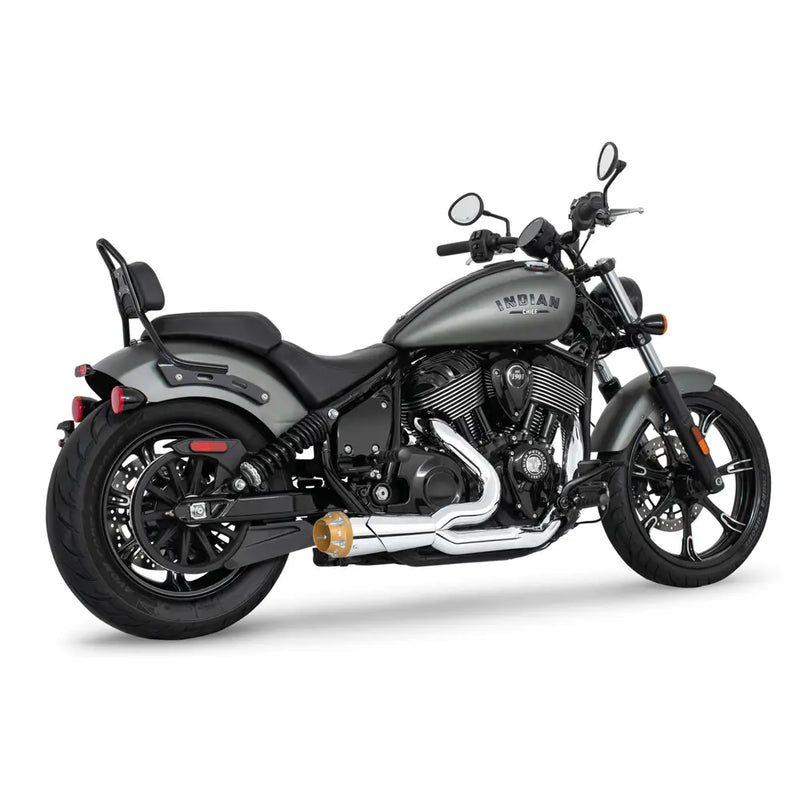 Freedom Performance Shorty American Outlaw 2-into-1 Exhaust for Indian