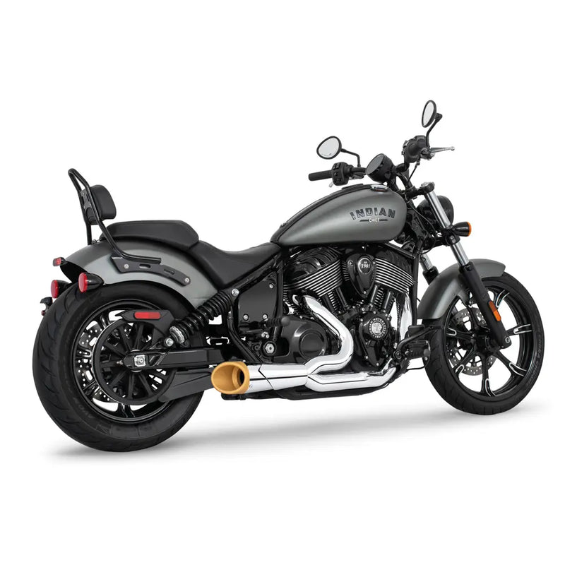 Freedom Performance Shorty Combat 2-into-1 Exhaust for Indian