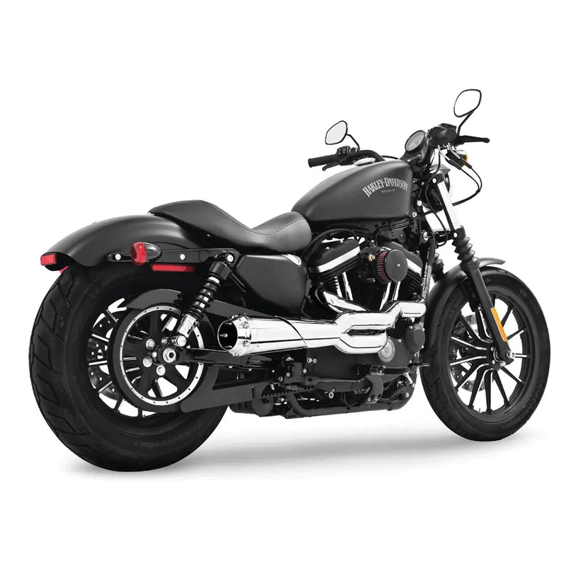 Freedom Performance American Outlaw High 2-into-1 Exhaust for Harley