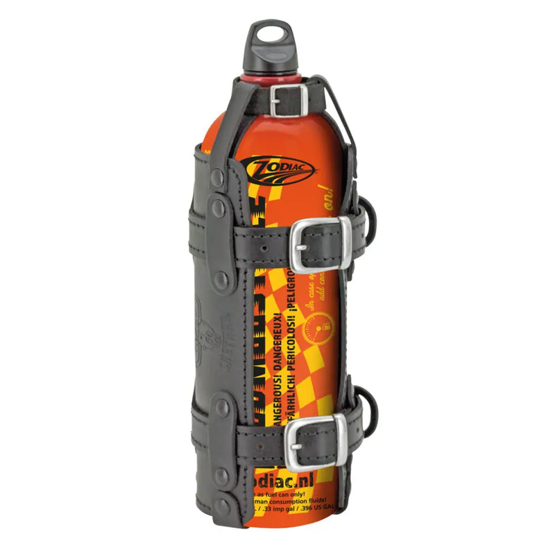 Texas Leather Motorcycle Bottle Holder