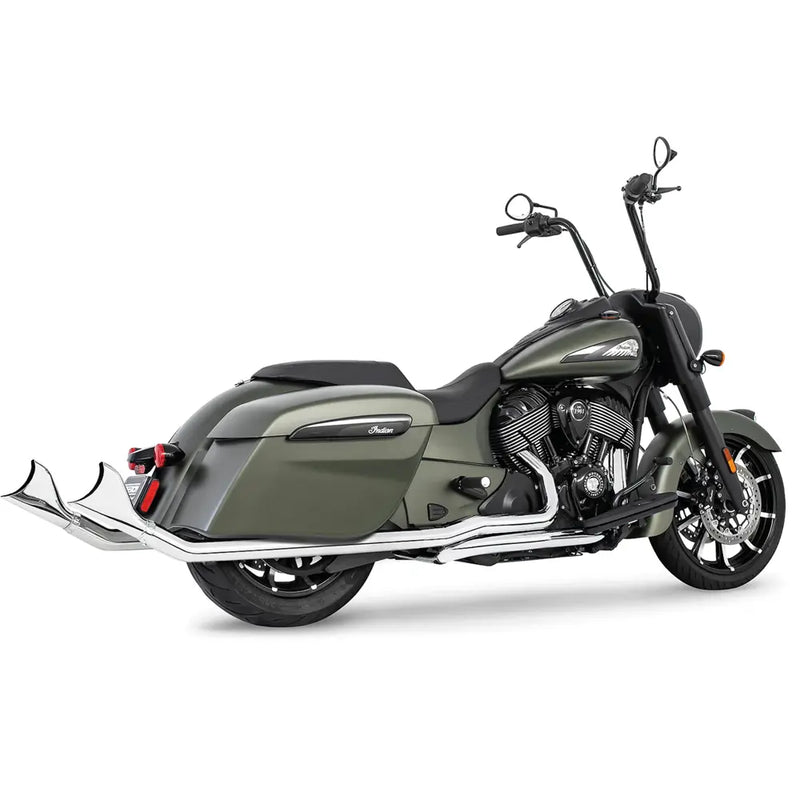 Freedom Performance Sharktail True Duals Exhaust for Indian