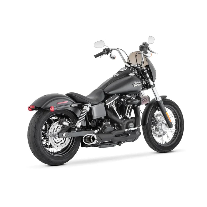 Freedom Performance Shorty Combat 2-into-1 Exhaust for Harley