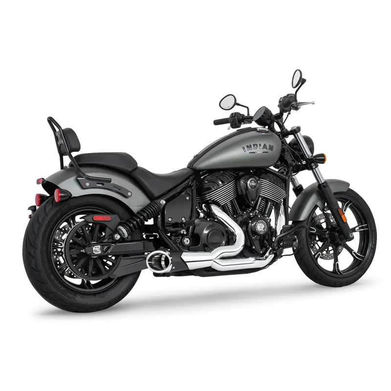 Freedom Performance Shorty Combat 2-into-1 Exhaust for Indian