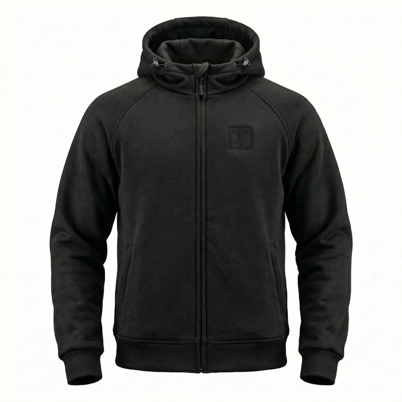 THNDR Blackout II Motorcycle Kevlar Hoodie