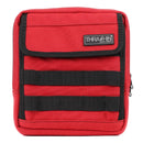 Thrashin Supply Motorcycle Handlebar Bag Slim Red  - Customhoj