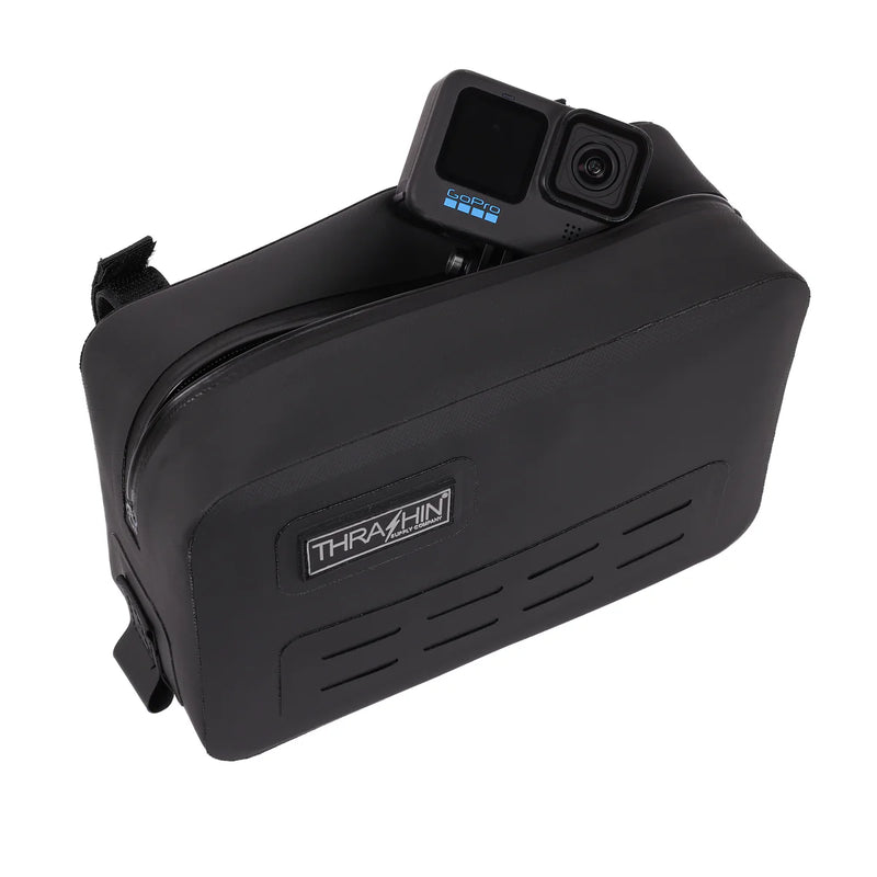 Thrashin Supply Waterproof Motorcycle Handlebar Bag  - Customhoj