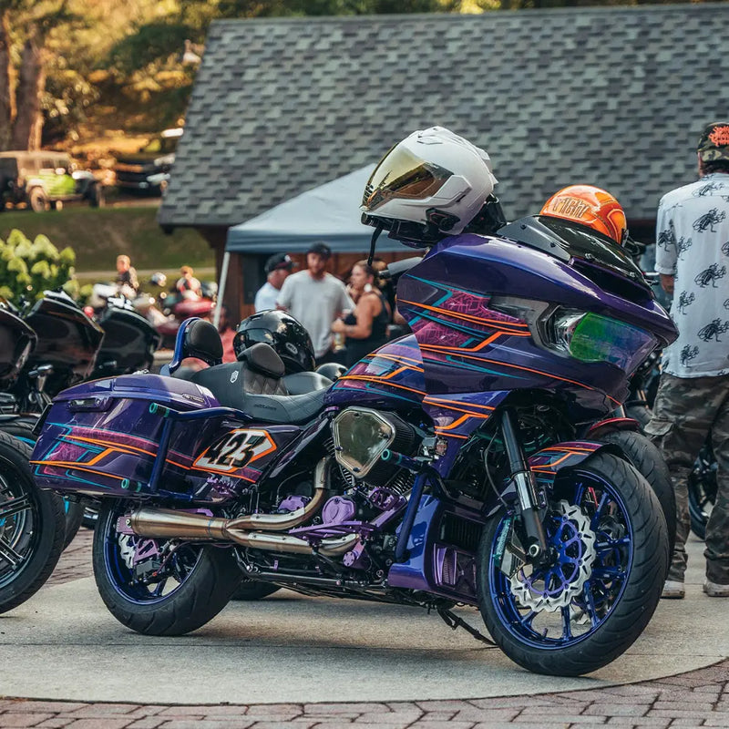 Trask Assault 2-into-1 Exhaust System for Harley  - Customhoj