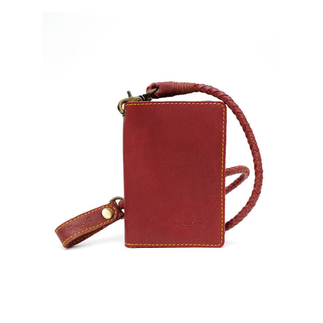 Trip Machine Explorer Wallet Cherry Red