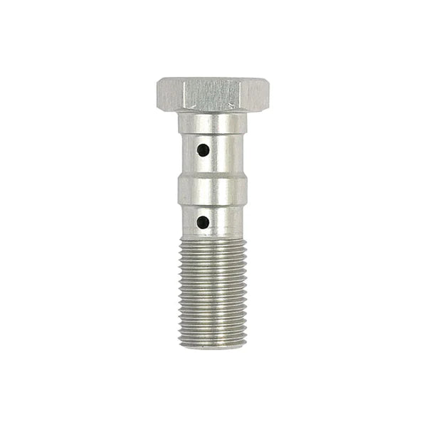 TRW Double Banjo Bolt M10 x 1.0 x 33mm (Standard) / Silver