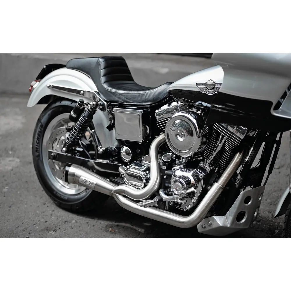 Two Brothers Racing Shorty Turnout 2-into-1 Exhaust for Harley