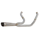 Two Brothers Racing Shorty Turnout 2-into-1 Exhaust for Harley  - Customhoj