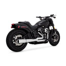 Vance & Hines 2-into-1 Pro Pipe Exhaust for Harley 18-24 Softail (excl. Breakout / Fat Boy / FXDRS) / Chrome  - Customhoj