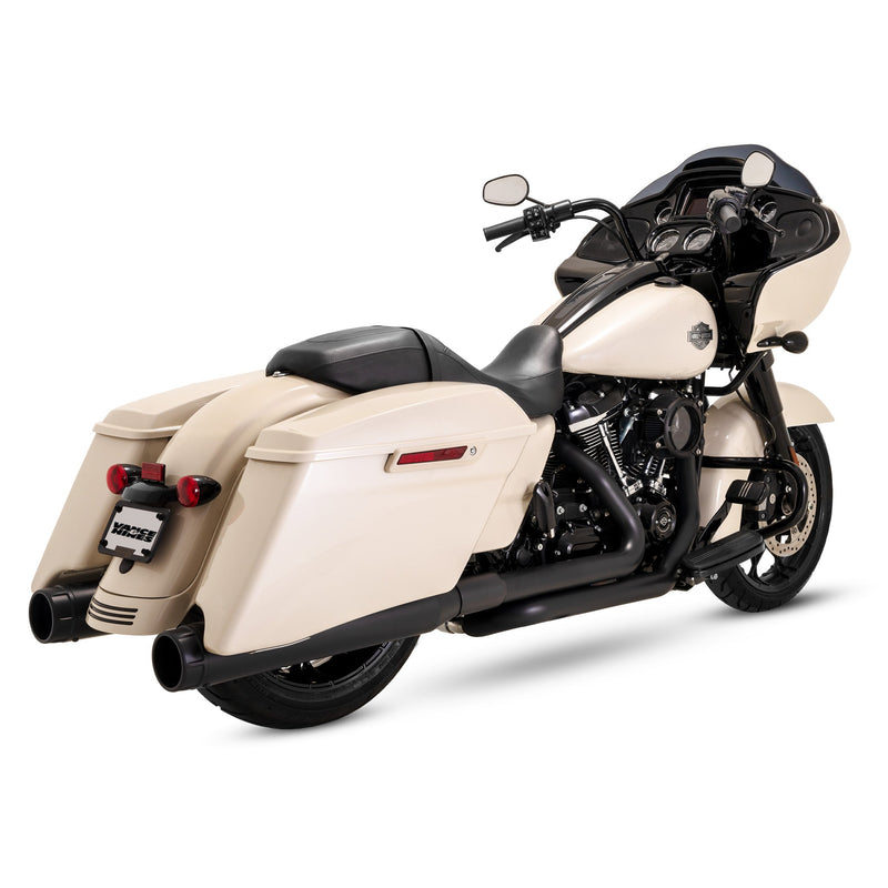 Vance & Hines Dresser Duals Crossover Head Pipes for Harley 17-25 Touring (excl. 23-25 CVO) / Black  - Customhoj