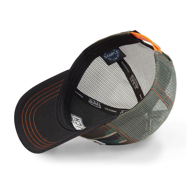 Von Dutch Heritage Cap Camouflage  - Customhoj