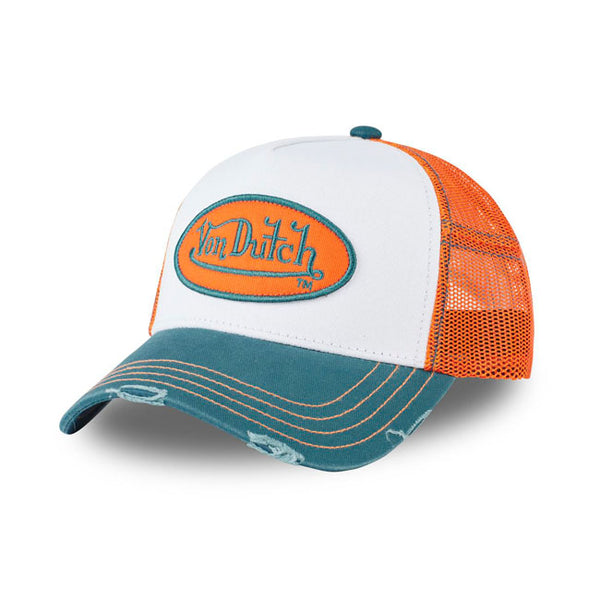 Von Dutch Lifestyle Cap Orange / White / Blue