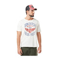 Von Dutch Slub T-Shirt White/Black/Red / S