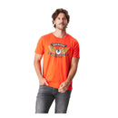 Von Dutch Wings T-Shirt Orange / S  - Customhoj