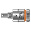 Wera Allen Head Sockets 5mm Wera Zyklop 1/4" Hex Socket Bit with Holding Function Metric Sizes Customhoj