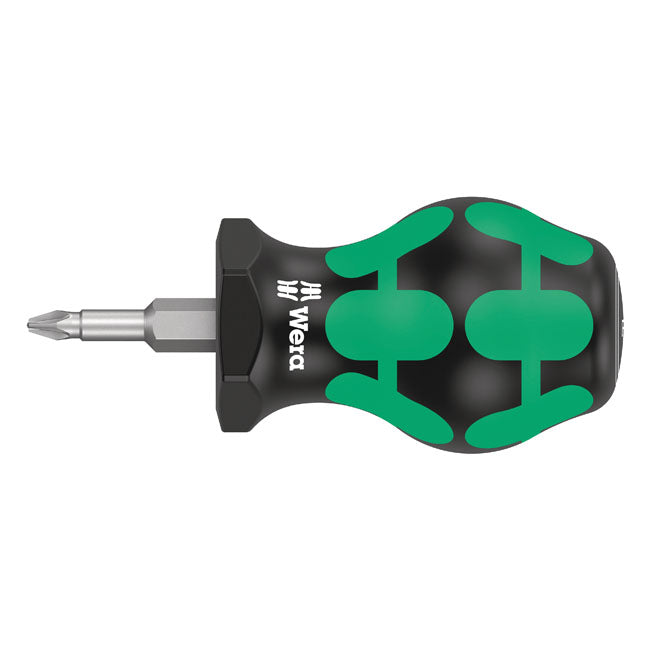 Wera Screwdrivers PZ1 Wera Stubby Screwdriver Series 355 for Pozidriv Screws Customhoj