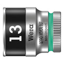 Wera Sockets 13mm Wera Zyklop 1/4" Socket with Holding Function Metric Sizes Customhoj