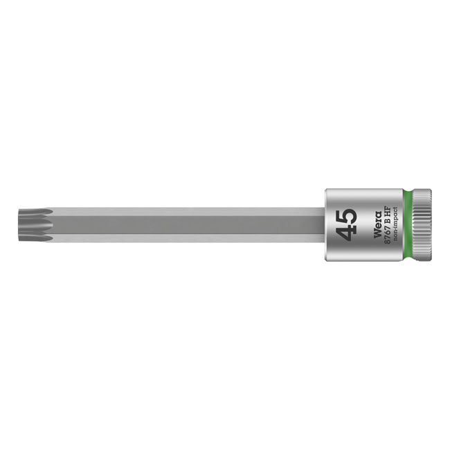 Wera Torx Sockets TX45 Wera Zyklop 3/8" Torx Socket Bit Long with Holding Function Customhoj