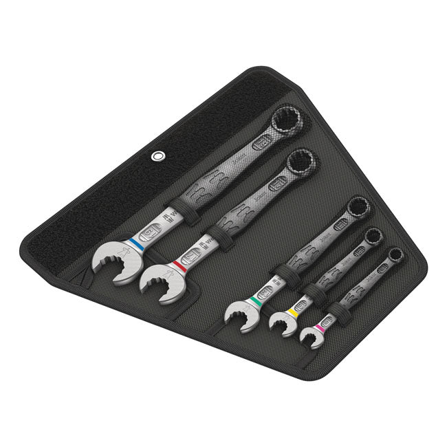 Wera Wrench Set Wera Wrench Open/Box End Set 5-pcs Joker 6003 Series Metric Sizes Customhoj