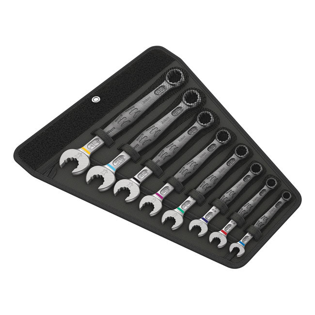 Wera Wrench Set Wera Wrench Open/Box End Set 8-pcs Joker 6003 Series US Sizes Customhoj