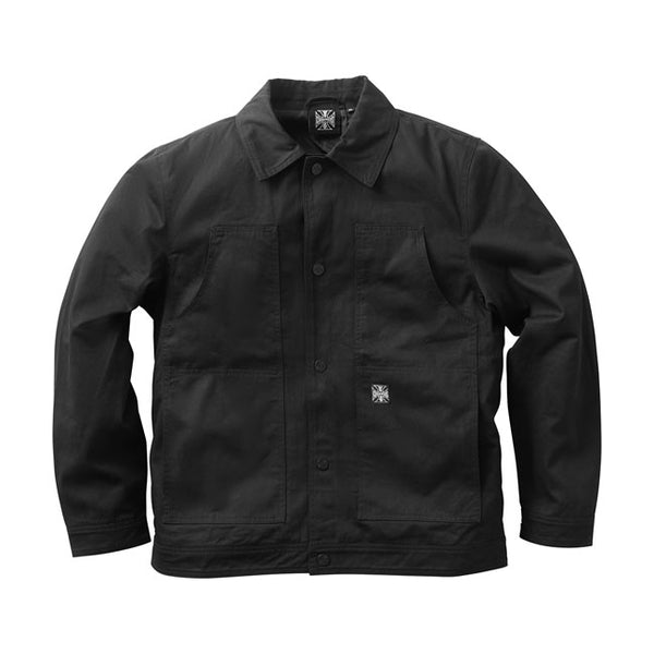 West Coast Choppers Lined Cargo Work Jacket Black / S