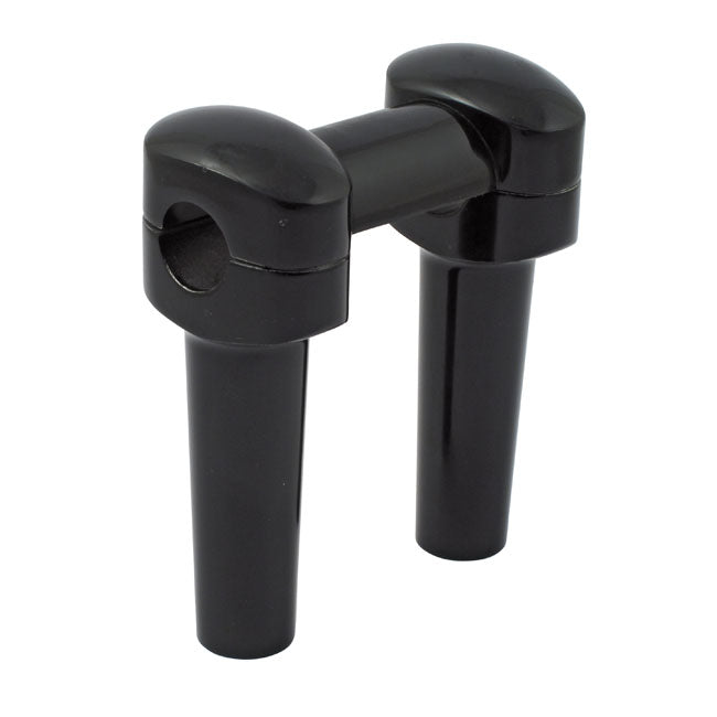 Widow One Piece Fat Bar Handlebar Risers Black / 5" (12.7cm)