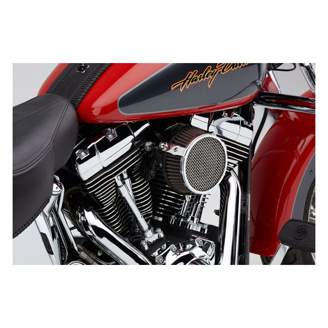 Cobra Air Cleaner Harley 17-22 Touring / Chrome Cobra Naked Air Cleaner Plain for Harley Customhoj