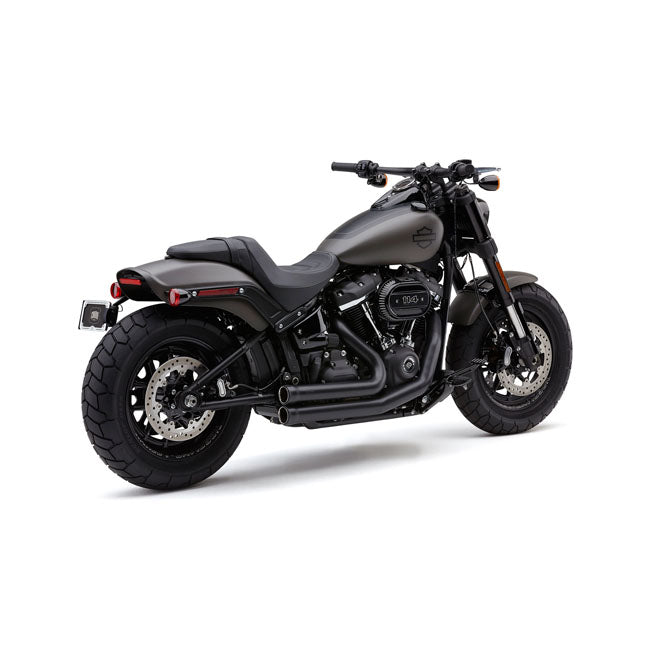 Cobra HD Softail Exhaust System FXFB/S Fat Bob 18-21 / Black Cobra Speedster 909 Exhaust Softail 12-21 Black / Chrome Customhoj