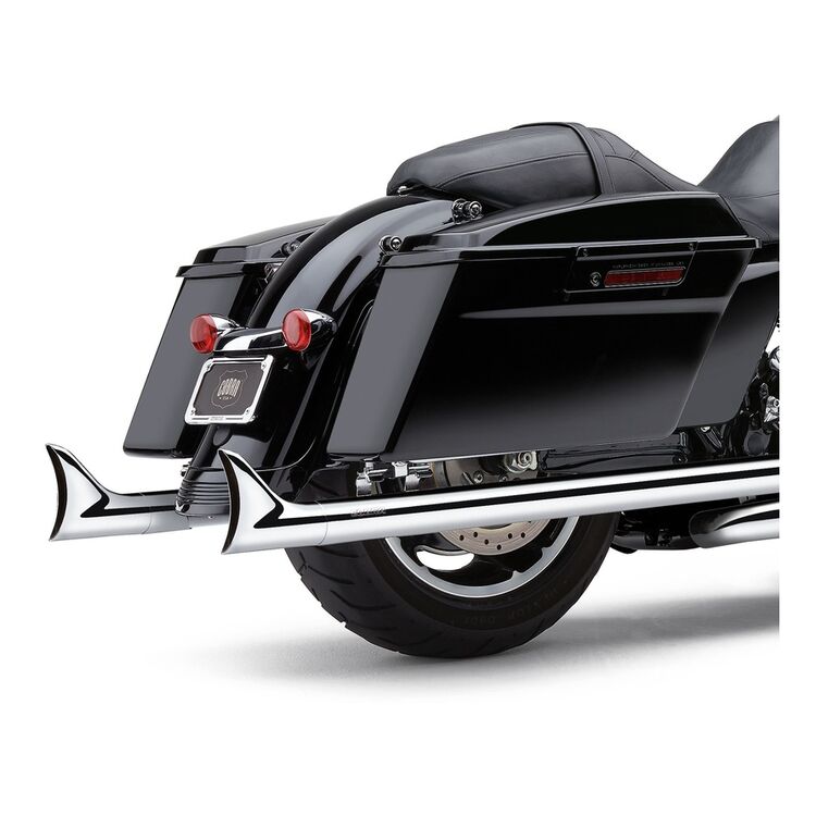 Cobra HD Touring Exhaust System Cobra Fishtail Speedster Duals Exhaust Touring 10-22 Customhoj