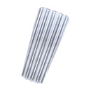 COVINGTONS Instrumentkåpa Krom / 08-21 Touring (exkl. FLHR, FLHX, FLTRX) Covingtons Alu Dash Insert Touring 89-21 Svart / Krom Customhoj