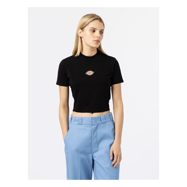 DICKIES T-shirt dam Dickies Maple Valley T-shirt women Svart Customhoj