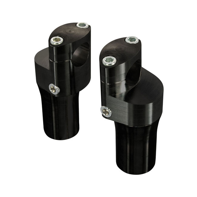 Free Spirits Springer Handlebar Risers Black