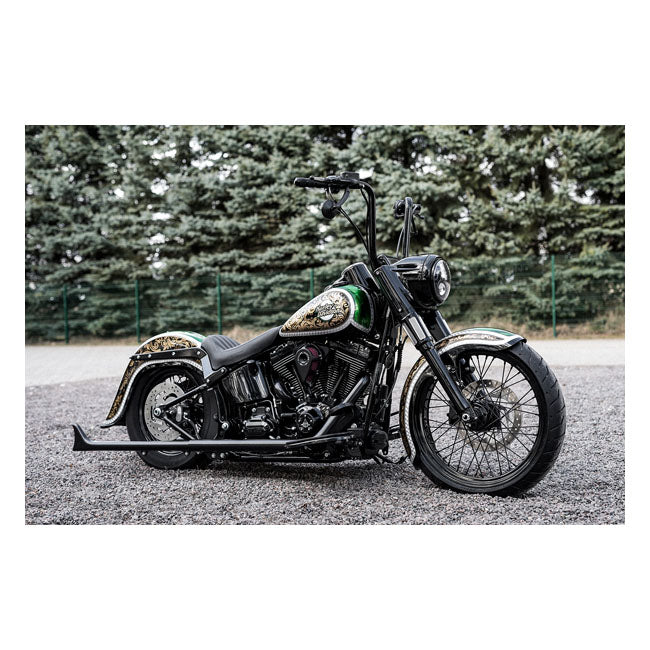 Killer Custom HD framskärm Killer Custom 21" Framskärm Wrap. Competition series. Softail M8 18-21 Customhoj