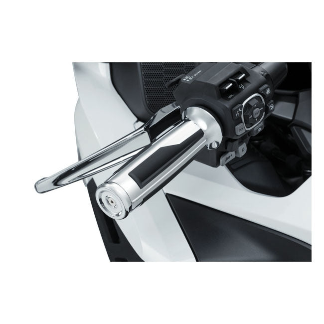 KURYAKYN Handtag Kuryakyn Omni Handtag Honda Gold Wing Svart / Krom Customhoj
