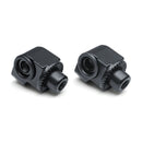 Kuryakyn Kuryakyn Adapters R 1200 GS 13-18 / Rear / Satin Black Kuryakyn Splined Footpeg Adapters for BMW Customhoj