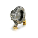 KUSTOM TECH Gasrullehus Rå Alu / Mässing K-Tech 1” Deluxe Throttle Clamp Mässing / Alu Flera färger Customhoj