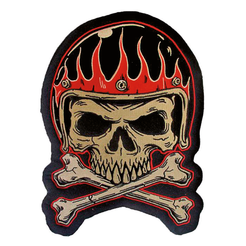 Lethal Threat Patch Lethal Threat Patch Vintage Helmet Skull Customhoj