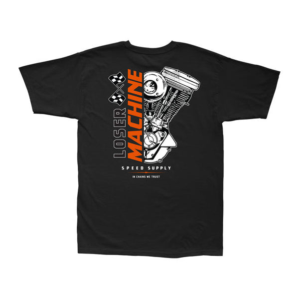 Loser Machine T-shirt S Loser Machine EVO Overdrive T-shirt Black Customhoj