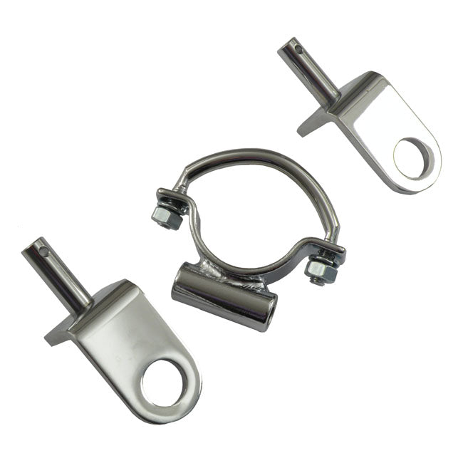 MCS Fästen/Montering Sadel Solo seat mounting kit. 58-84 BT Customhoj