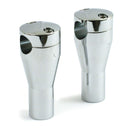 MCS Risers Panhead style risers. Krom. 4" rise Customhoj