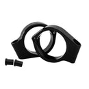 Motone Blinkersfäste Motone Wrap-Around Blinkersfäste Svart / Polerad Customhoj