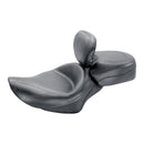 MUSTANG HD Sportster passagerarsadel Mustang Wide Touring Sänkt Passagerarsadel XL 04-21 Customhoj