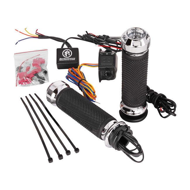 PM Värmehandtag Krom PM Apex Värmehandtag HD Svart / Krom Customhoj